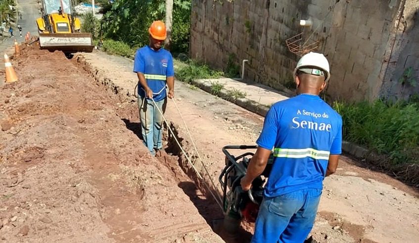 Semae Mogi das Cruzes - Estação elevatória Botujuru