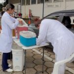 Vacinação contra a gripe - Drive-thru