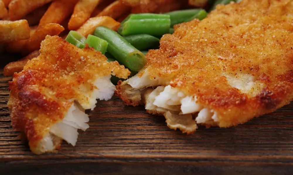Peixe à milanesa